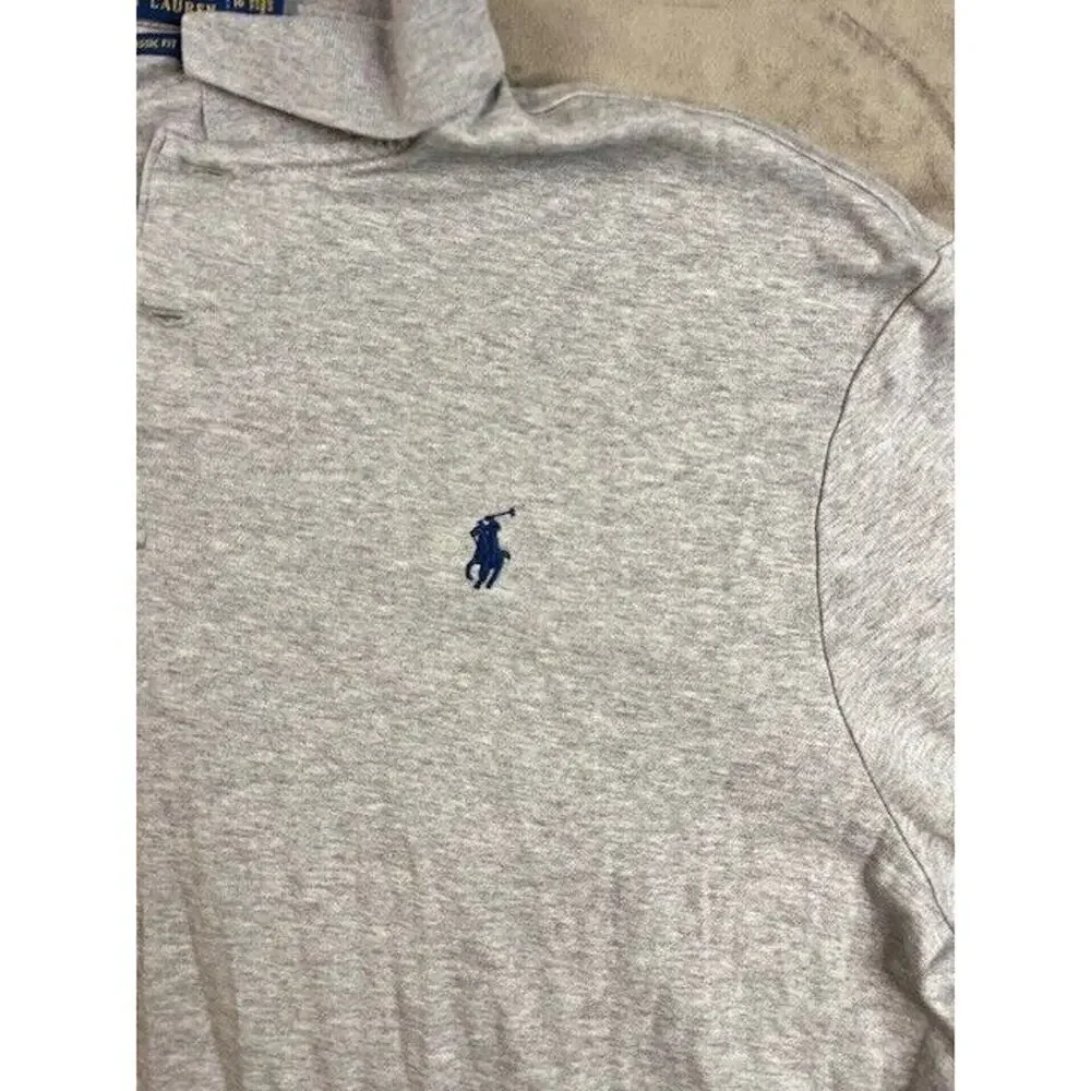 Polo‎ Ralph Lauren Shirt Mens XL Grey Classic fit
